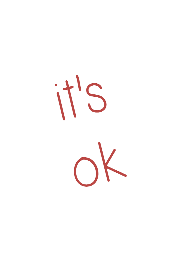 daily affirmations: It's ok