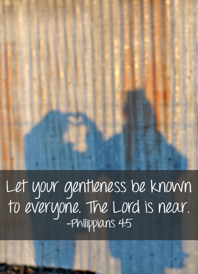 Bible Quotes: Gentleness