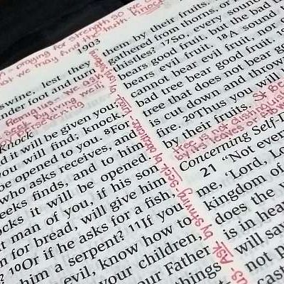 POWERful Bible Journaling: Matthew 7