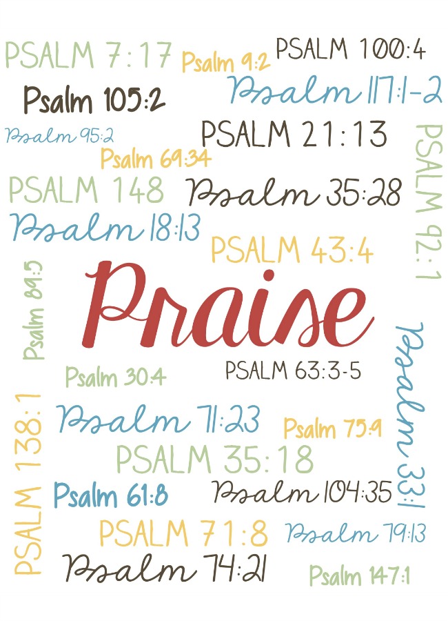 praise in the Bible