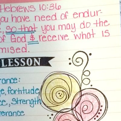 31 Days of Bible Quotes About Patience: Hebrews 10:36