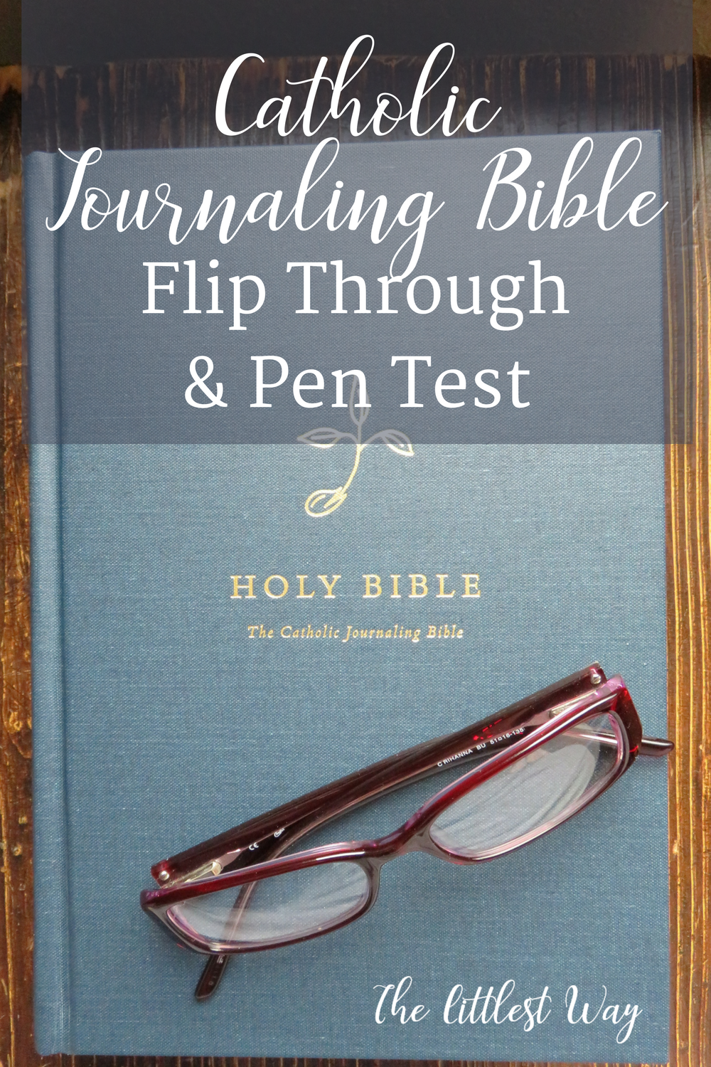 A flip through and informal pen test in the new Catholic Journaling Bible from Blessed is She and Our Sunday Visitor.