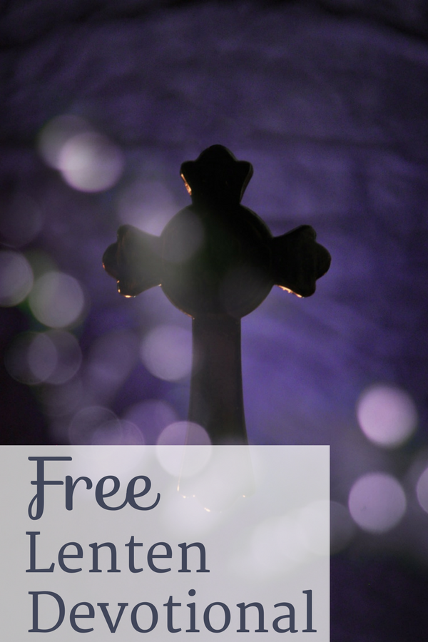 A free Lenten Devotional we can share together at The Littlest Way.