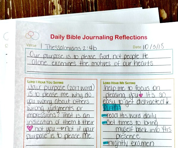 Daily Bible Journaling Printables