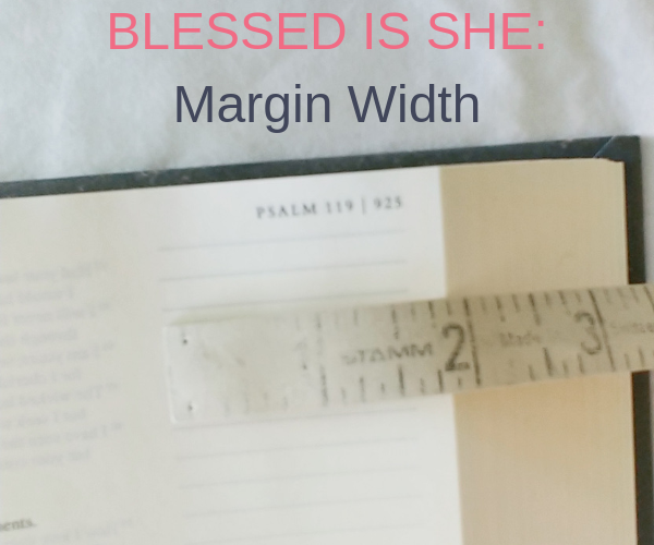 Blessed is She Catholic Journaling Bible Margin Width. 