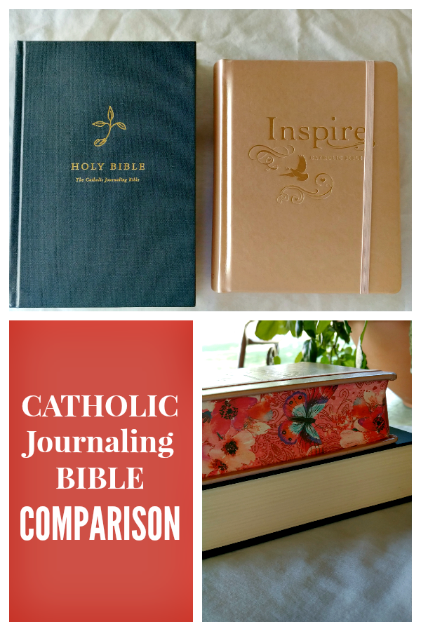 Comparing the Two Catholic Journaling Bibles